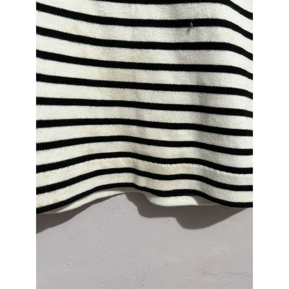 Talbots Stripe Sleeveless Petites Knee Length Dress - Picture 7 of 7